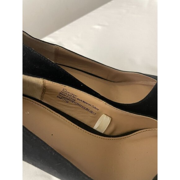 A New Day Faux Suede Pointed Heels Pumps Black Women's US Size 6.5 - Picture 5 of 6